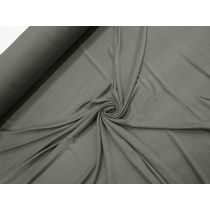 Jersey Lomellina Bristol - Ribbed Jersey Fabric - Nero (Black)