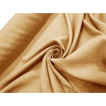 Wholesale Ferrara Stretch Cotton Sateen Fabric Brown 100 yard rolls