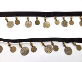 Great value Bronze Coin Beaded Trim #728 available to order online Australia