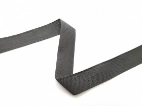 Great value Woven Ribbon- 25mm Grey available to order online Australia