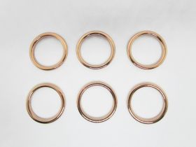Great value 34mm Rings- Rose Gold- 6pk- RW484 available to order online Australia