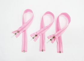 Great value Zip Bundle- PINK- Luxe Lucite Zipper Pull- 45cm Open End Zips- 3 for $5 available to order online Australia