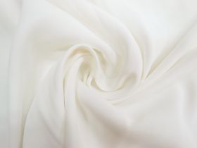 Great value Viscose Satin Back Crepe- Ghost White #8963 available to order online Australia