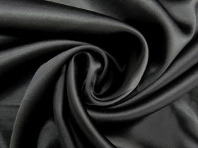 Great value Double Faced Cotton Blend Satin- Bentley Black #9031 available to order online Australia