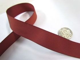 Great value Grosgrain Ribbon 22mm- Rust available to order online Australia
