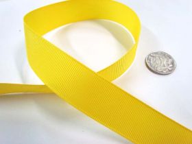 Great value Grosgrain Ribbon 22mm- Yellow available to order online Australia