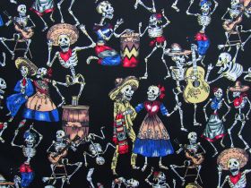 Great value Day Of The Dead Cotton #PW1224 available to order online Australia