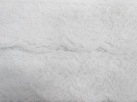Great value 65mm Flowerbed Lace Trim- White #T114 available to order online Australia