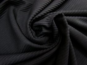 Great value Ridged Ponte Knit- Black #6583 available to order online Australia