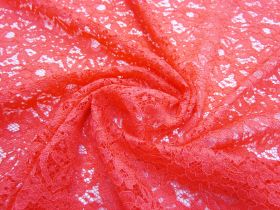 Great value Stella Floral Lace- Bright Coral #1324 available to order online Australia