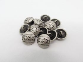 Great value 18mm Button- FB498 Silver available to order online Australia