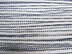 Great value Twisted Decorative Piping Tape- Navy / White #513 available to order online Australia