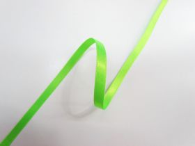 Great value Double Sided Satin Ribbon- 7mm- 6847 FLUORO GREEN available to order online Australia