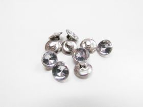 Great value 12mm Diamante Button 10 Pack available to order online Australia