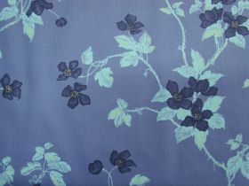 Great value *Seconds* Florence Broadhurst- Climbing Flowers- Blue available to order online Australia