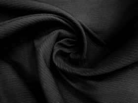 Great value Ridged Viscose Blend Suiting- Soft Black #9636 available to order online Australia