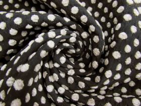Great value Chenille Bubble Spots Brocade- Silver Grey #9666 available to order online Australia