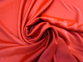 Great value Delustered Satin Crepe- Flaming Red #7268 available to order online Australia