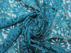 Great value Stretch Lace- Jewel Teal #7272 available to order online Australia