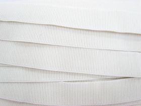 Great value Budget Elastic- 32mm Ribbed- White available to order online Australia