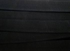 Great value Budget Elastic- 32mm Ribbed- Black available to order online Australia