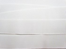 Great value Budget Elastic- 38mm Ribbed- White available to order online Australia