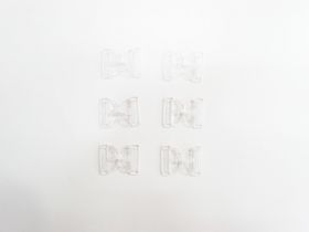 Great value 15mm Clear Plastic Fashion & Swim Clips RW016- 6pk available to order online Australia