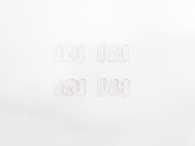 Great value 12mm Clear Plastic Fashion & Swim Clip RW017- 4 for $2 available to order online Australia