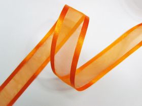 Great value 38mm Satin Edge Organza Ribbon- Orange available to order online Australia