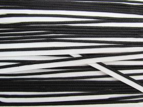 Great value 4mm Piping Tape Trim- Black on White #820 available to order online Australia