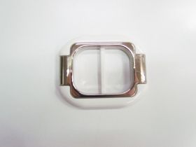 Great value 40mm Buckle- Cream / Silver RW574 available to order online Australia