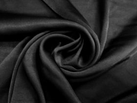 Great value Stretch Viscose Crepe De Chine- Black Cat #9817 available to order online Australia