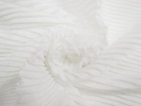 Great value Pleated Chiffon- Ivory Snow #9843 available to order online Australia