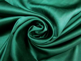 Great value Viscose Blend Satin- Deep Emerald #9868 available to order online Australia