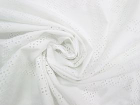 Great value White Mosaic Broderie Anglaise #9874 available to order online Australia