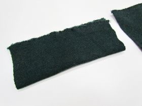 Great value Wool Pre-Cut Cuff Ribbing- Dark Emerald #RWC008 available to order online Australia