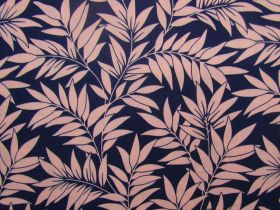 Great value Plant Fronds- Pink On Navy #PW1329 available to order online Australia