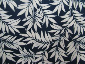 Great value Plant Fronds- Cream On Navy #PW1328 available to order online Australia