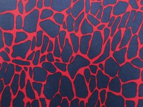 Great value Crackle- Navy On Red #PW1325 available to order online Australia