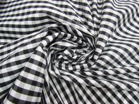 Great value 6mm Gingham Cotton- Black #5564 available to order online Australia