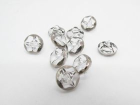 Great value 11mm Button- FB631 Clear available to order online Australia