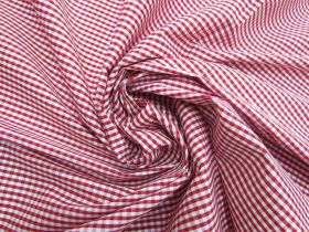Great value 3mm Gingham Cotton- Red #5569 available to order online Australia