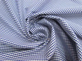 Great value 3mm Gingham Cotton- Royal Blue #5571 available to order online Australia
