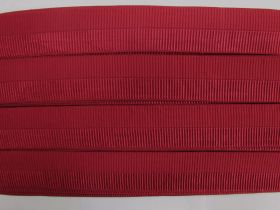 Great value 30mm Shiny Fold Over Elastic- Maroon #889 available to order online Australia