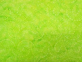 Great value Batik Cotton- Dots N' Dashes- Lime available to order online Australia
