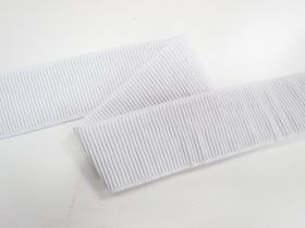 Great value 50mm Ribbed Elastic- White available to order online Australia