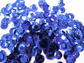 Great value 24gm Sequin Pack- Dark Blue- 8mm #031 available to order online Australia