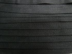 Great value 13mm Cotton Herringbone Tape- Black #955 available to order online Australia