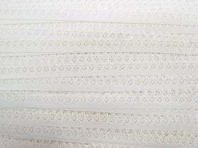 Great value 12mm Lingerie Stretch Lace Trim- Ivory #T283 available to order online Australia