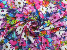 Great value Flower Confetti Spandex #7823 available to order online Australia